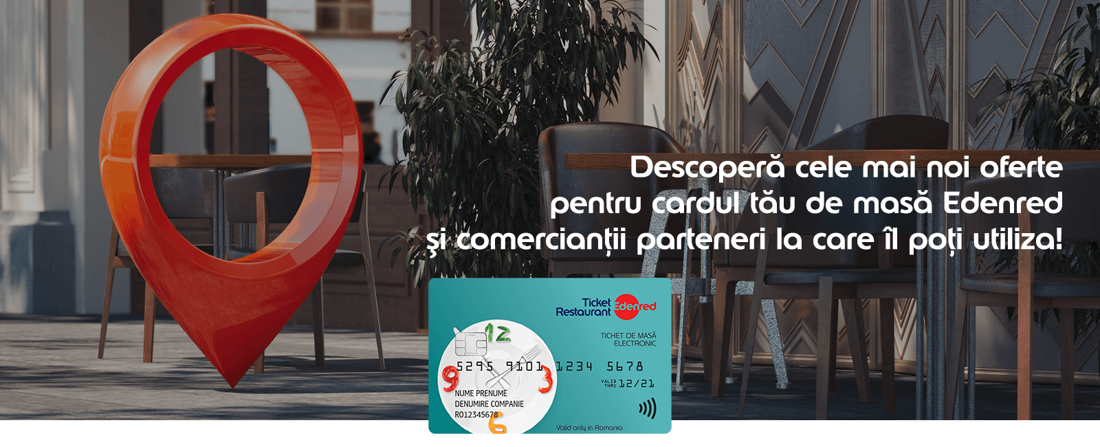 Restaurante partenere Card de Masa Edenred.ro